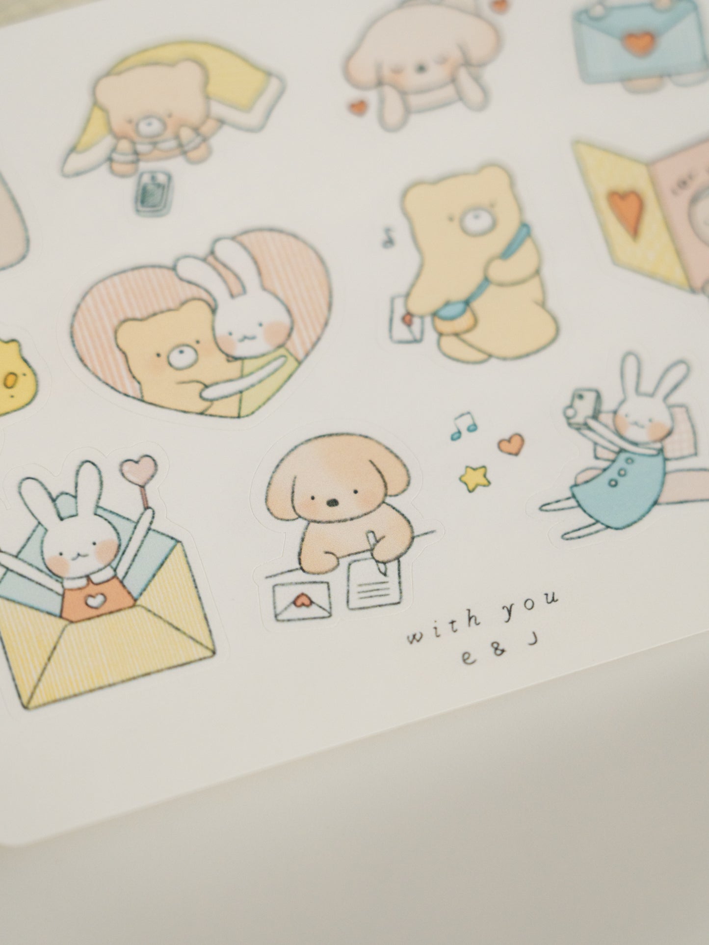 With You Sticker Sheet