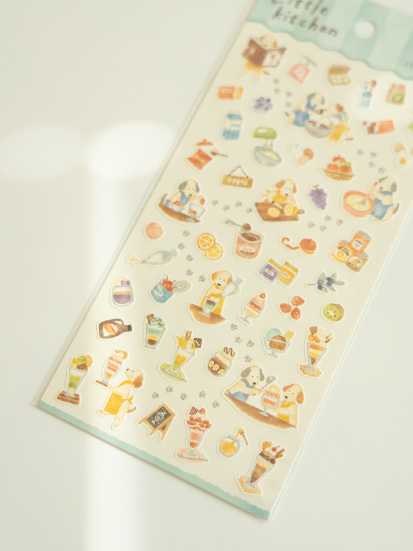 Mind Wave Little Kitchen Sticker Sheet: Parfait Shop