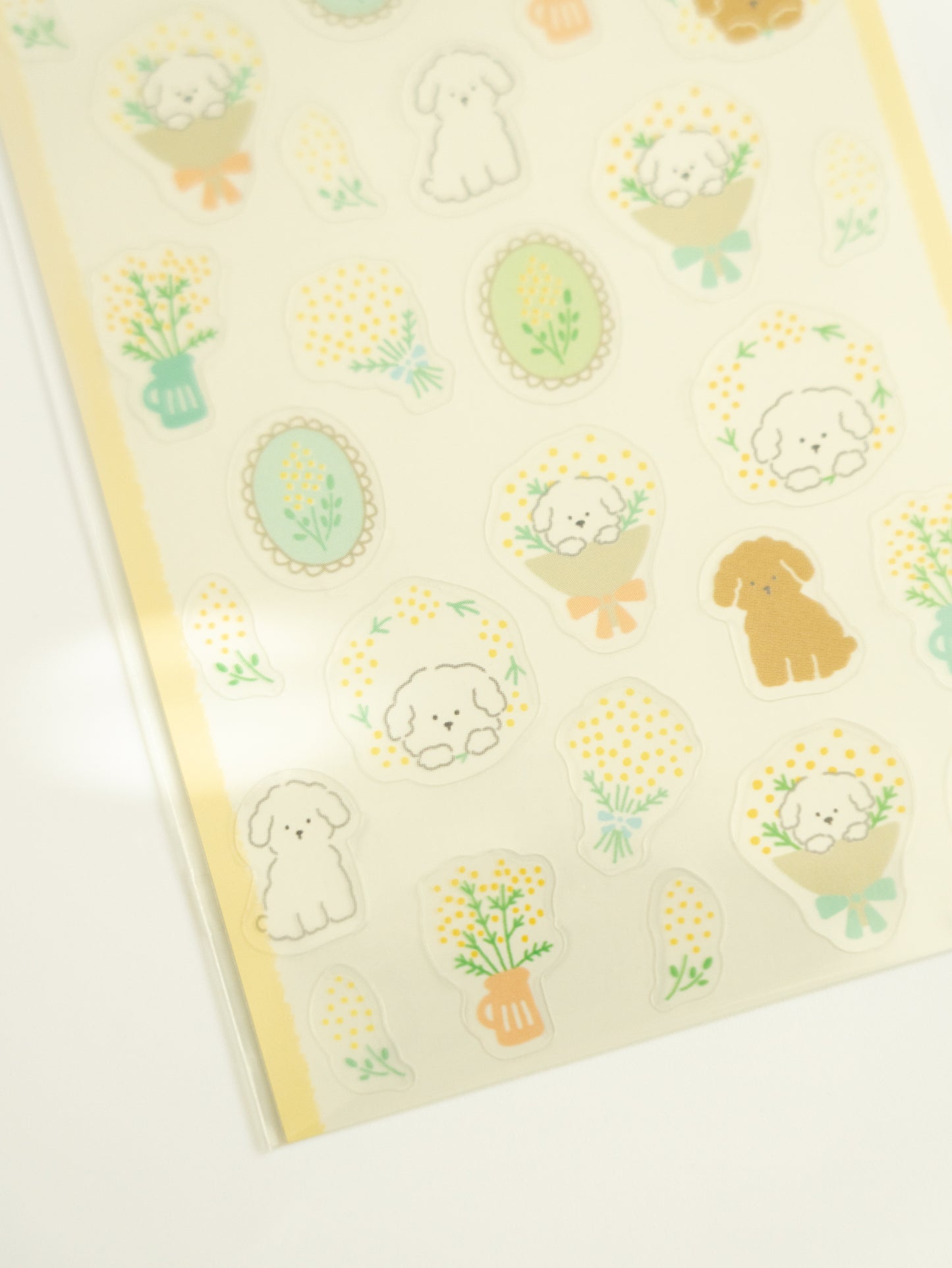 Furukawa Shiko Clear Sticker Sheet: Soft Mimosa