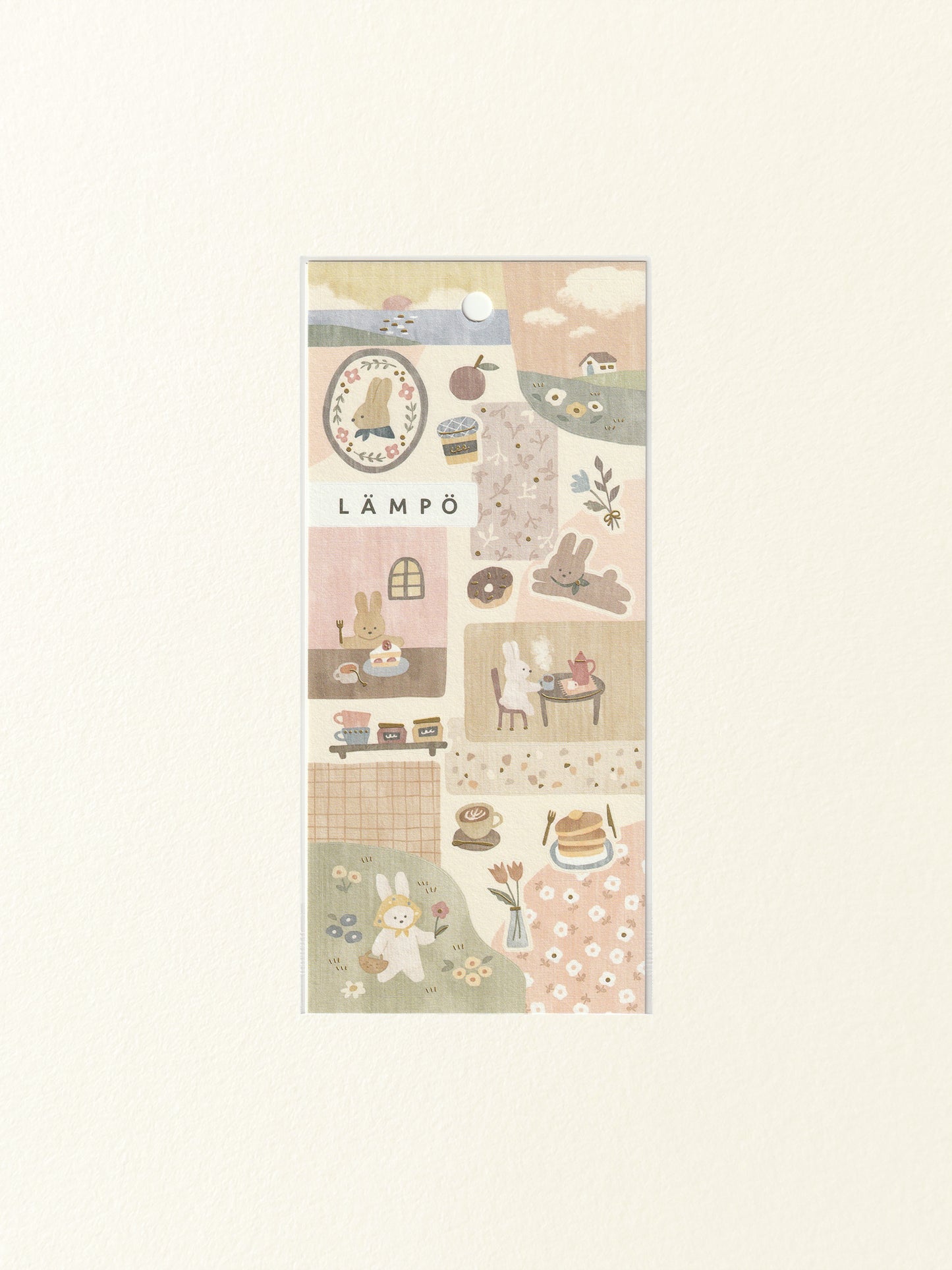 Mind Wave Lämpö Sticker Sheet: Rabbit and Dusk