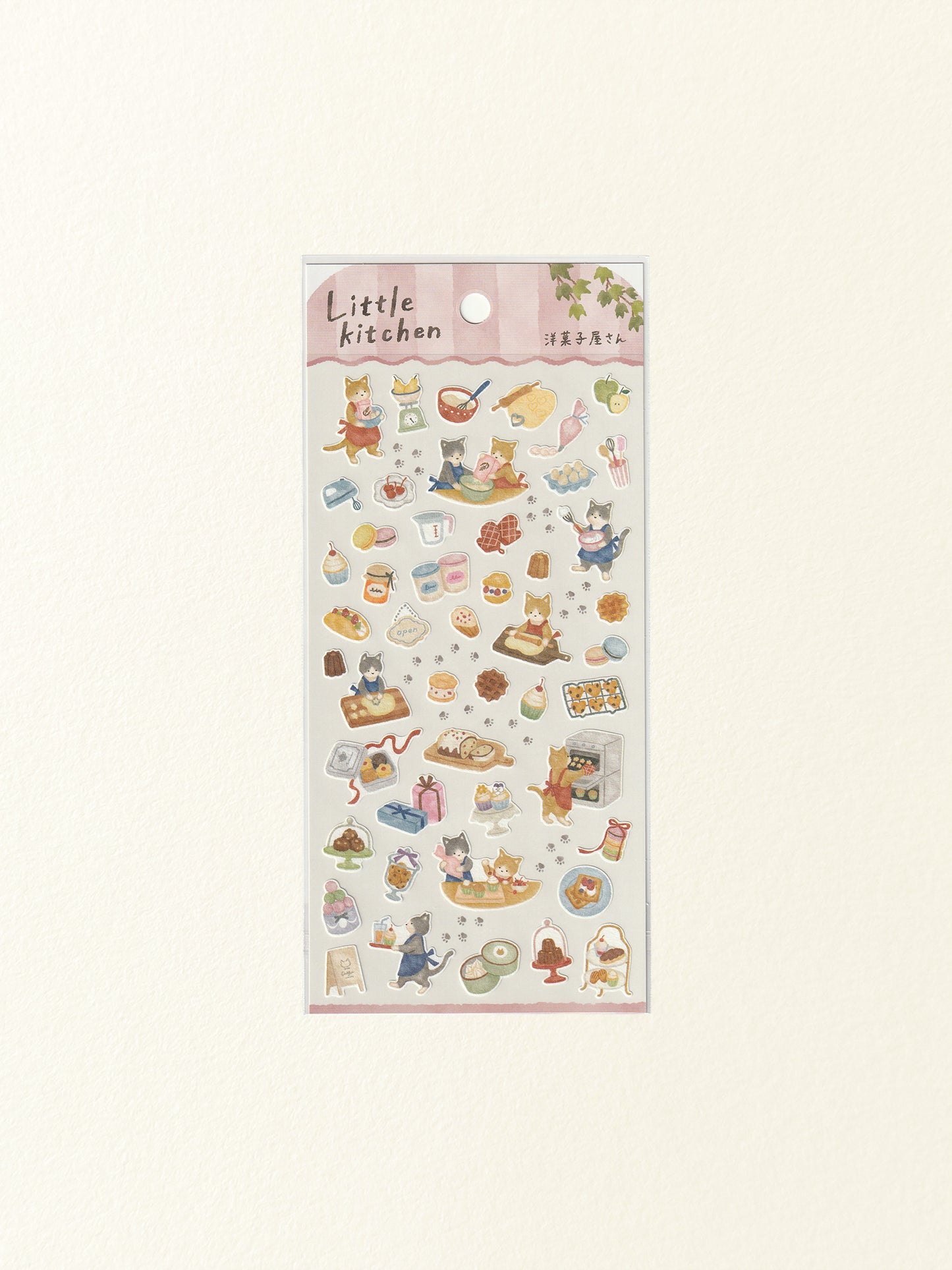Mind Wave Little Kitchen Sticker Sheet: Confectionery Shop