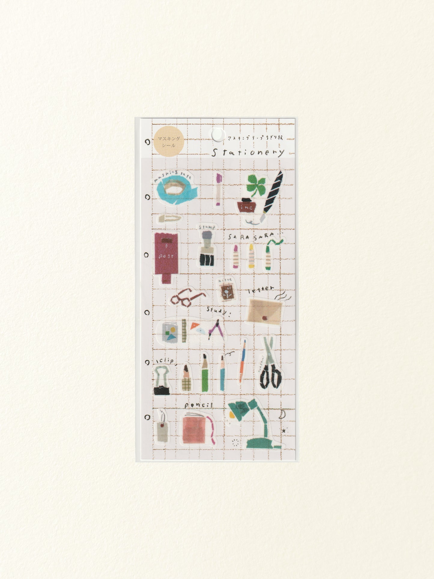 Miki Tamura Washi Sticker Sheet: Stationery