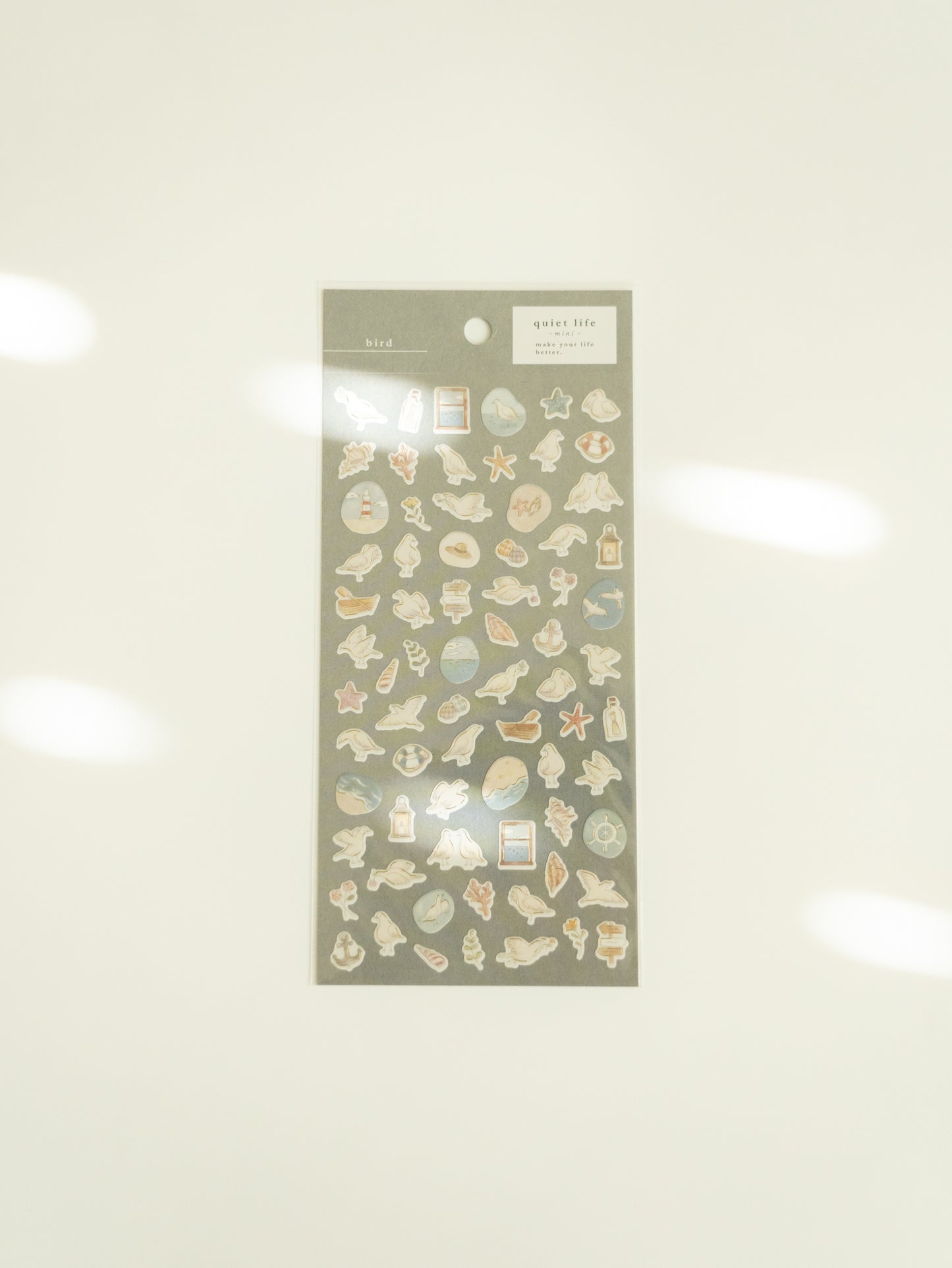 Mind Wave Quiet Life Sticker Sheet: Bird