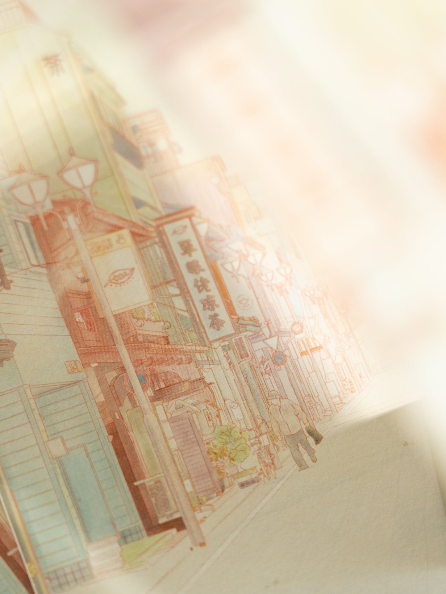 Tea Alley Art Print