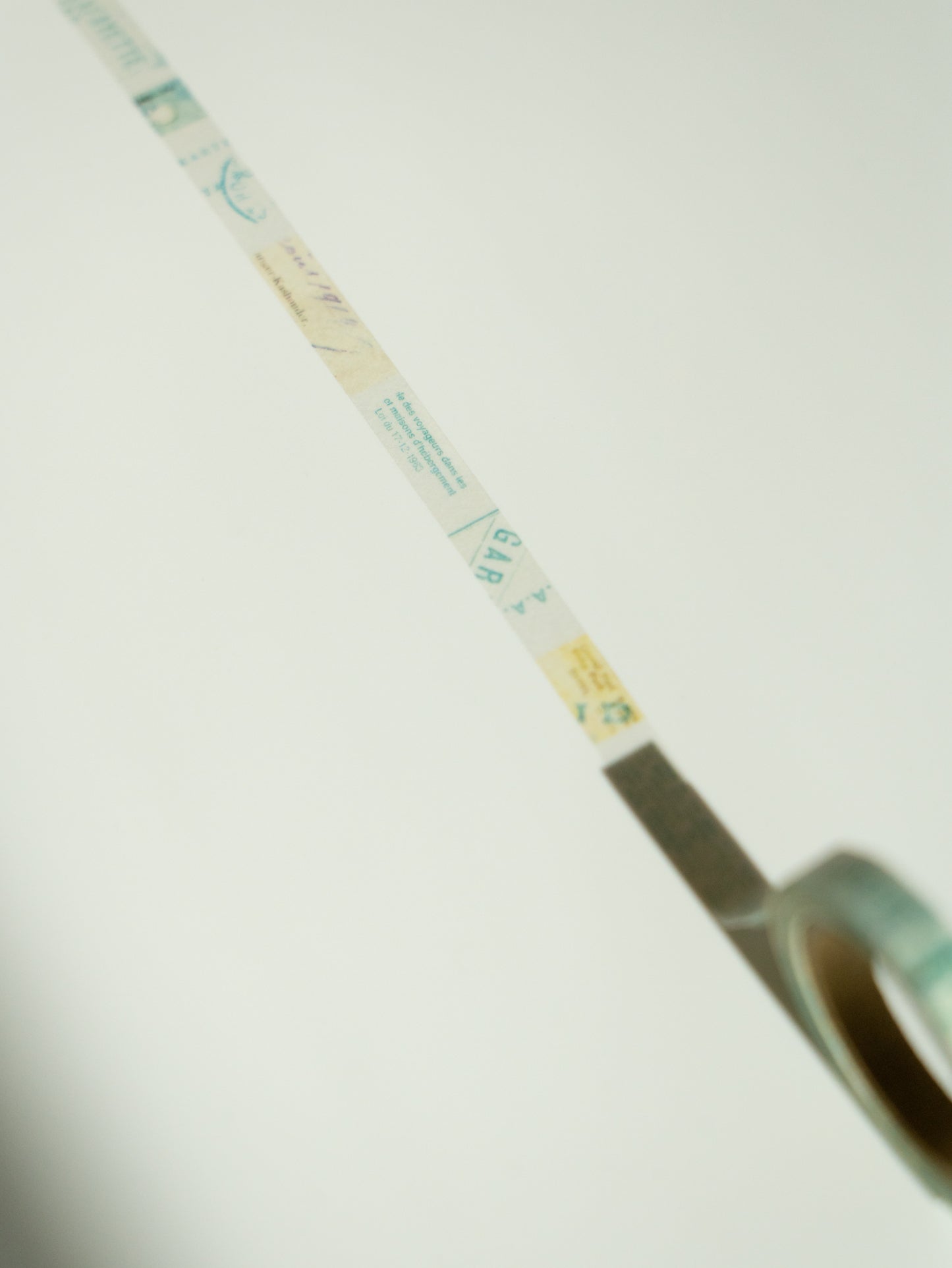 Yohaku Slim Washi Tape: Birch Forest | Shirakabanomori