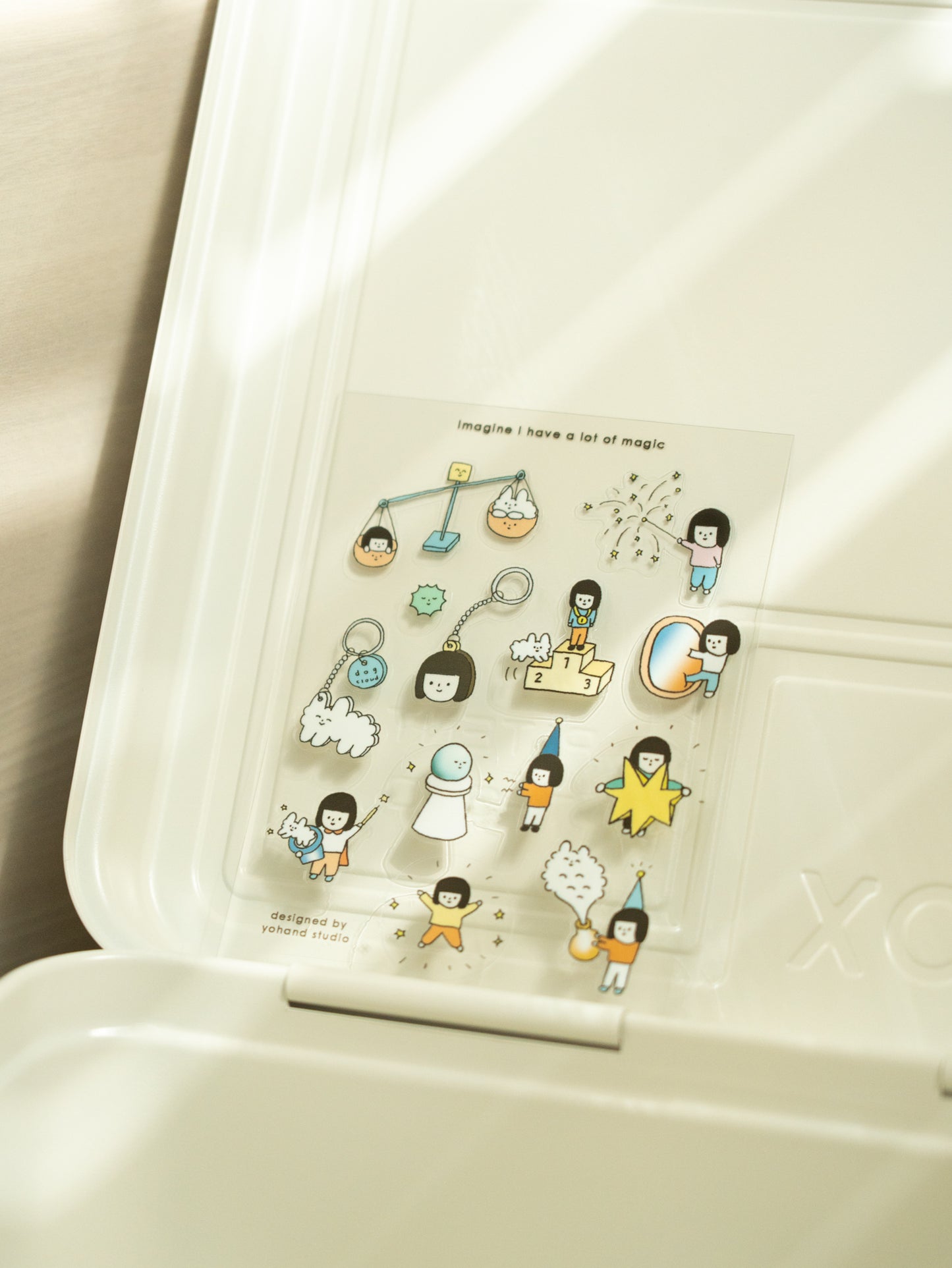 Yohand Studio Clear Sticker Sheet: Magic