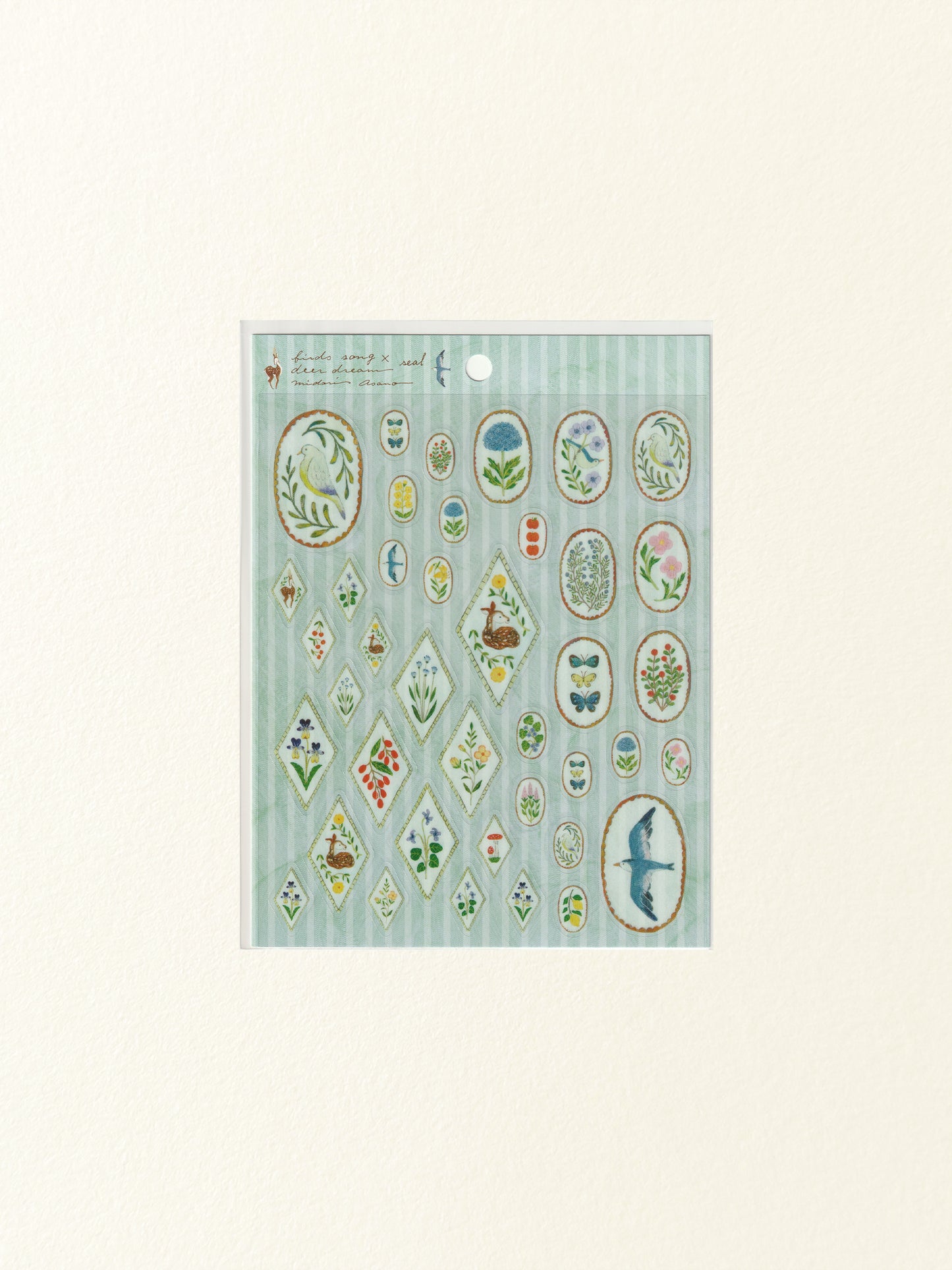 Birds Song x Deer Dream Sticker Sheet