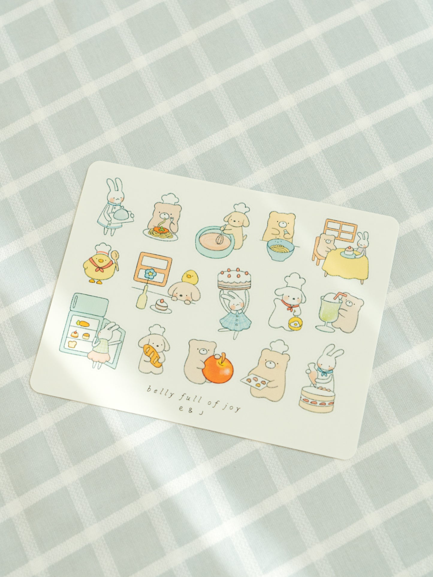 Belly Full of Joy Sticker Sheet