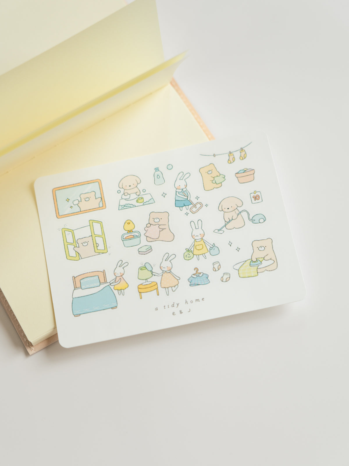 Tidy Sticker A Tidy Home Sticker Sheet – E&J