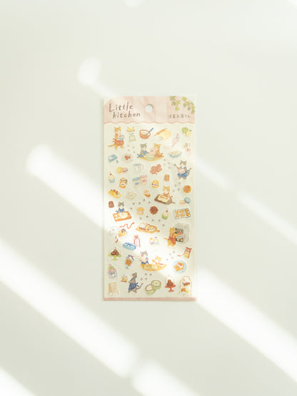 Mind Wave Little Kitchen Sticker Sheet: Confectionery Shop