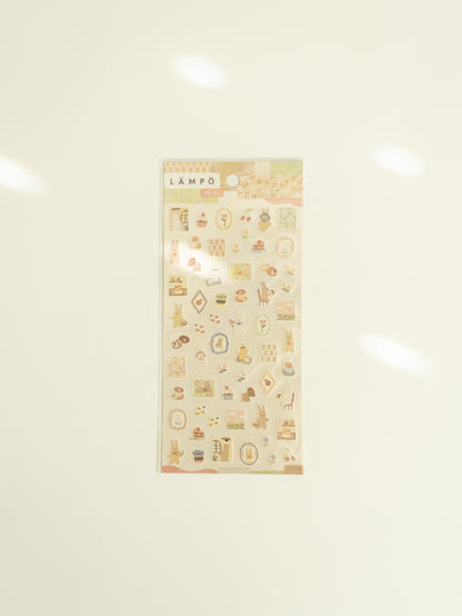 Mind Wave Lämpö Mini Sticker Sheet: Rabbit and Dusk