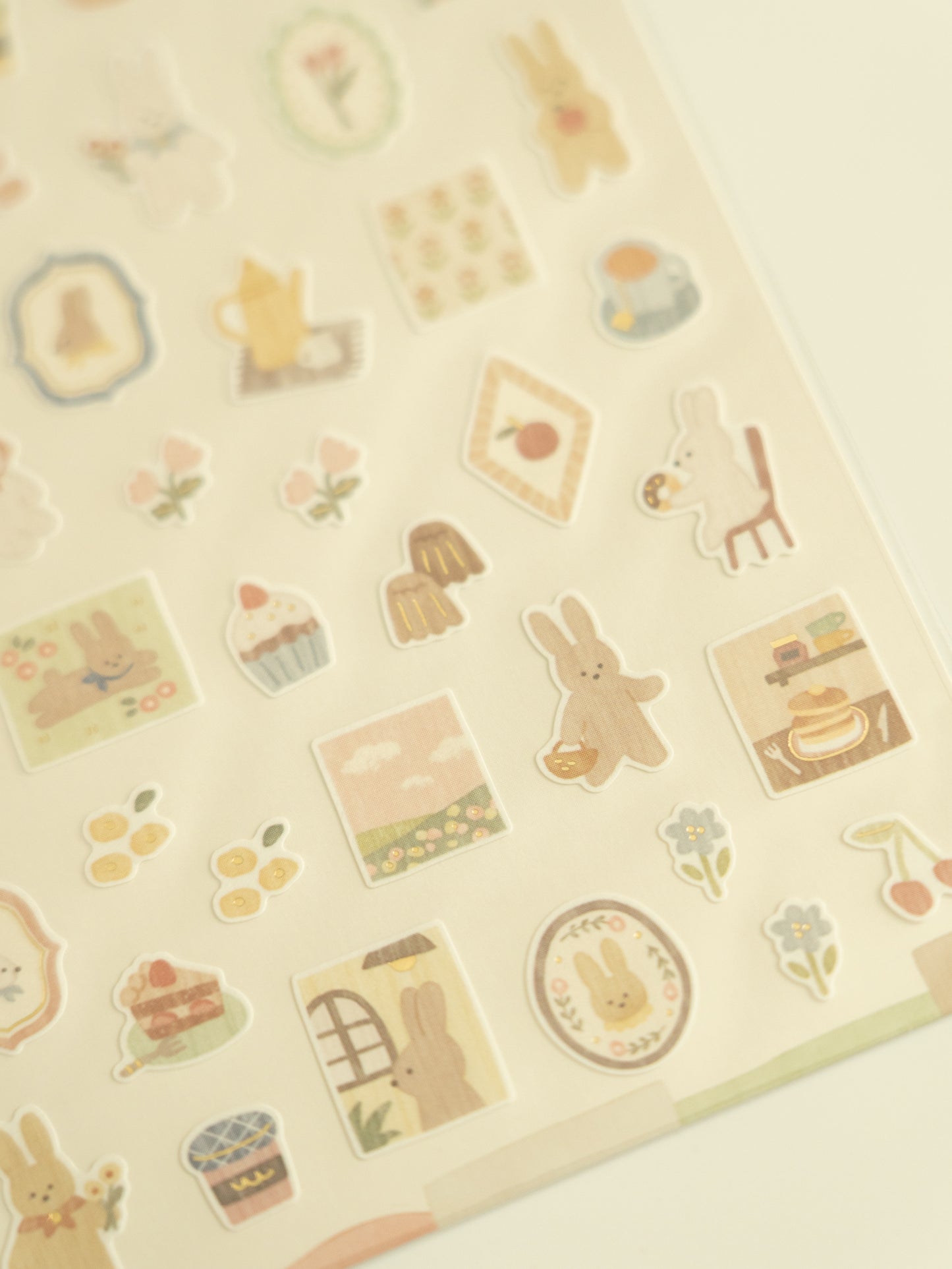Mind Wave Lämpö Mini Sticker Sheet: Rabbit and Dusk