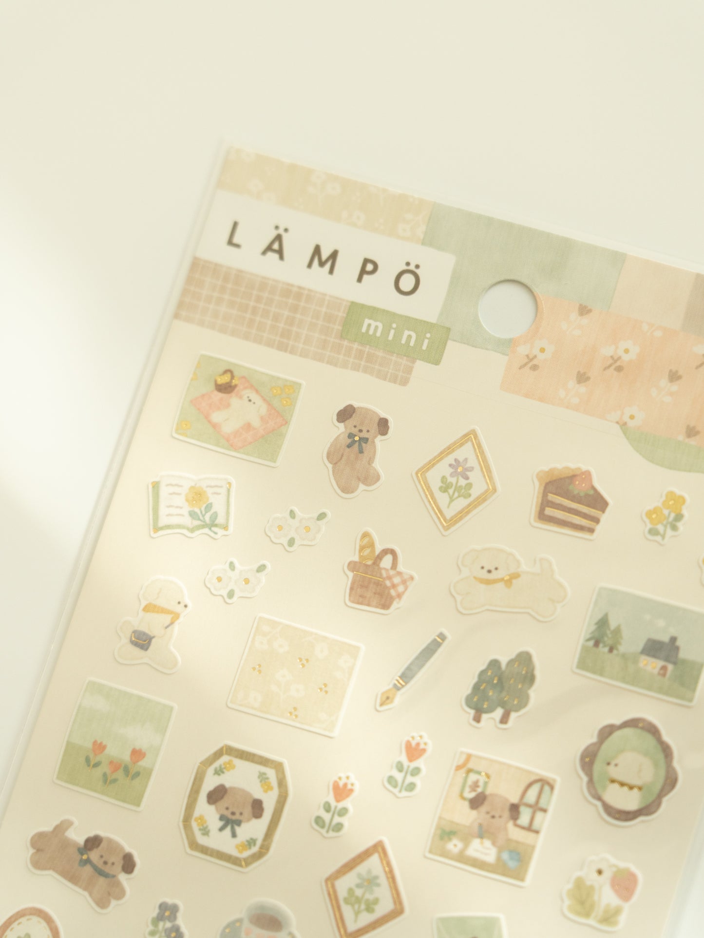 Mind Wave Lämpö Mini Sticker Sheet: Dog and Early Afternoon
