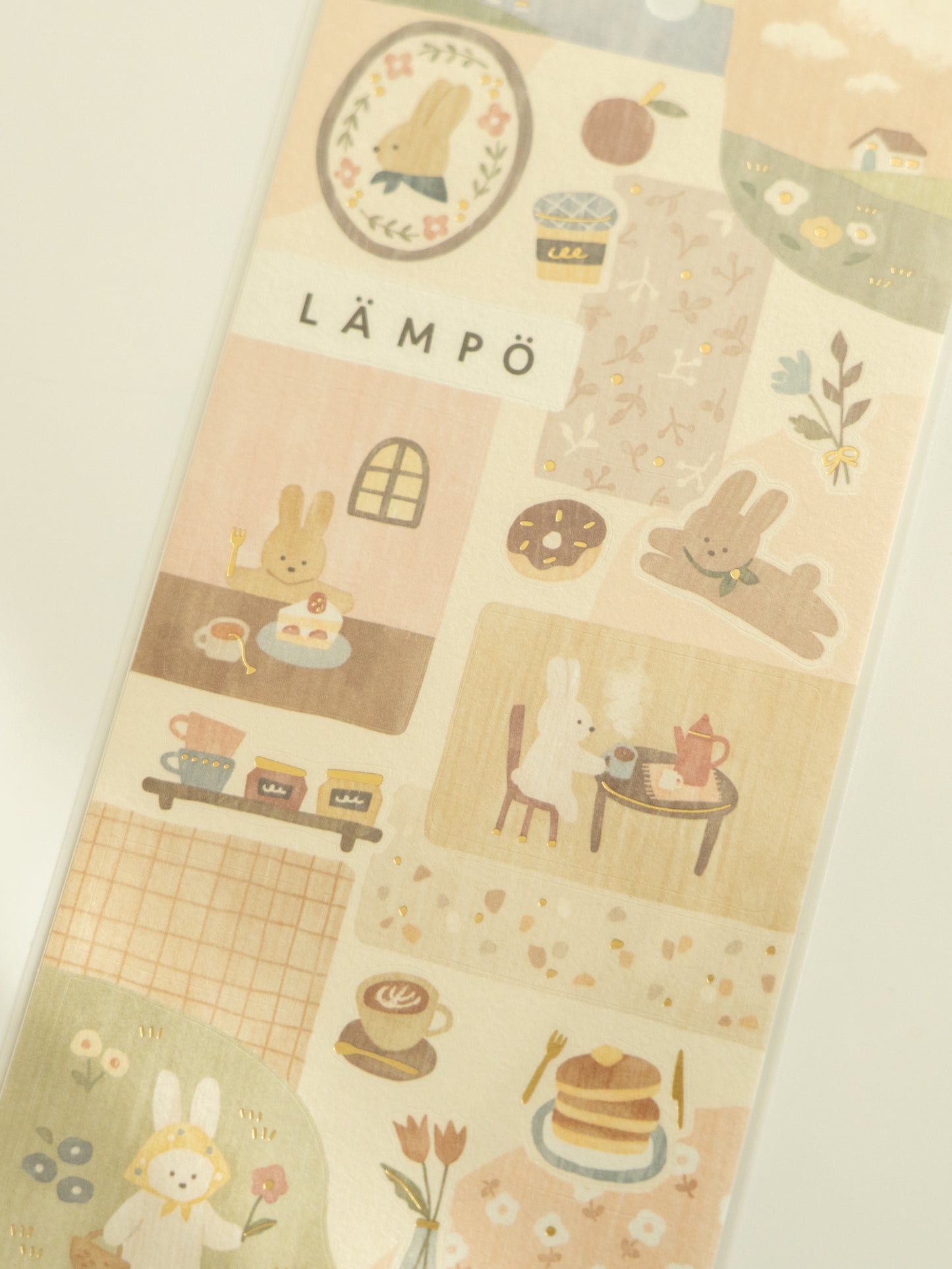Mind Wave Lämpö Sticker Sheet: Rabbit and Dusk