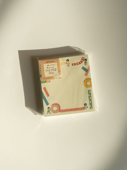 Furukawa Shiko Watashi-Biyori Memo Pad: Little People