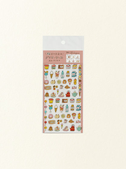 Furukawa Shiko Watashi-Biyori Daily Sticker Sheet: Sweets