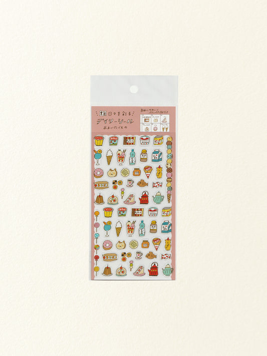 Furukawa Shiko Watashi-Biyori Daily Sticker Sheet: Sweets