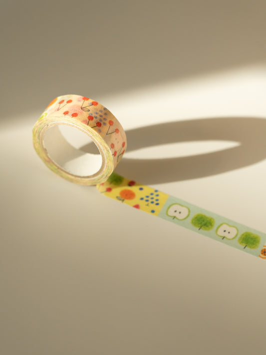 Furukawa Shiko Watashi-Biyori Washi Tape: Fruits