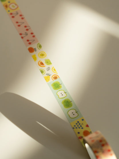 Furukawa Shiko Watashi-Biyori Washi Tape: Fruits