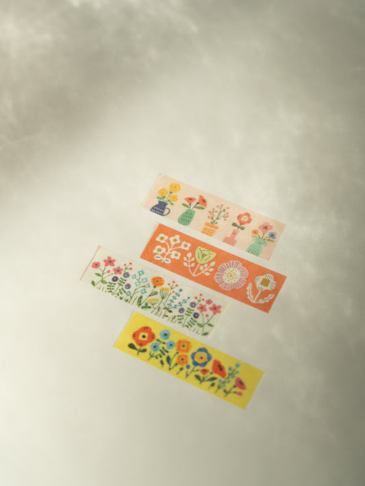 Furukawa Shiko Watashi-Biyori Washi Tape: Garden