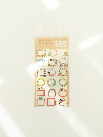 Furukawa Shiko Watashi-Biyori Daily Sticker Sheet: Frames