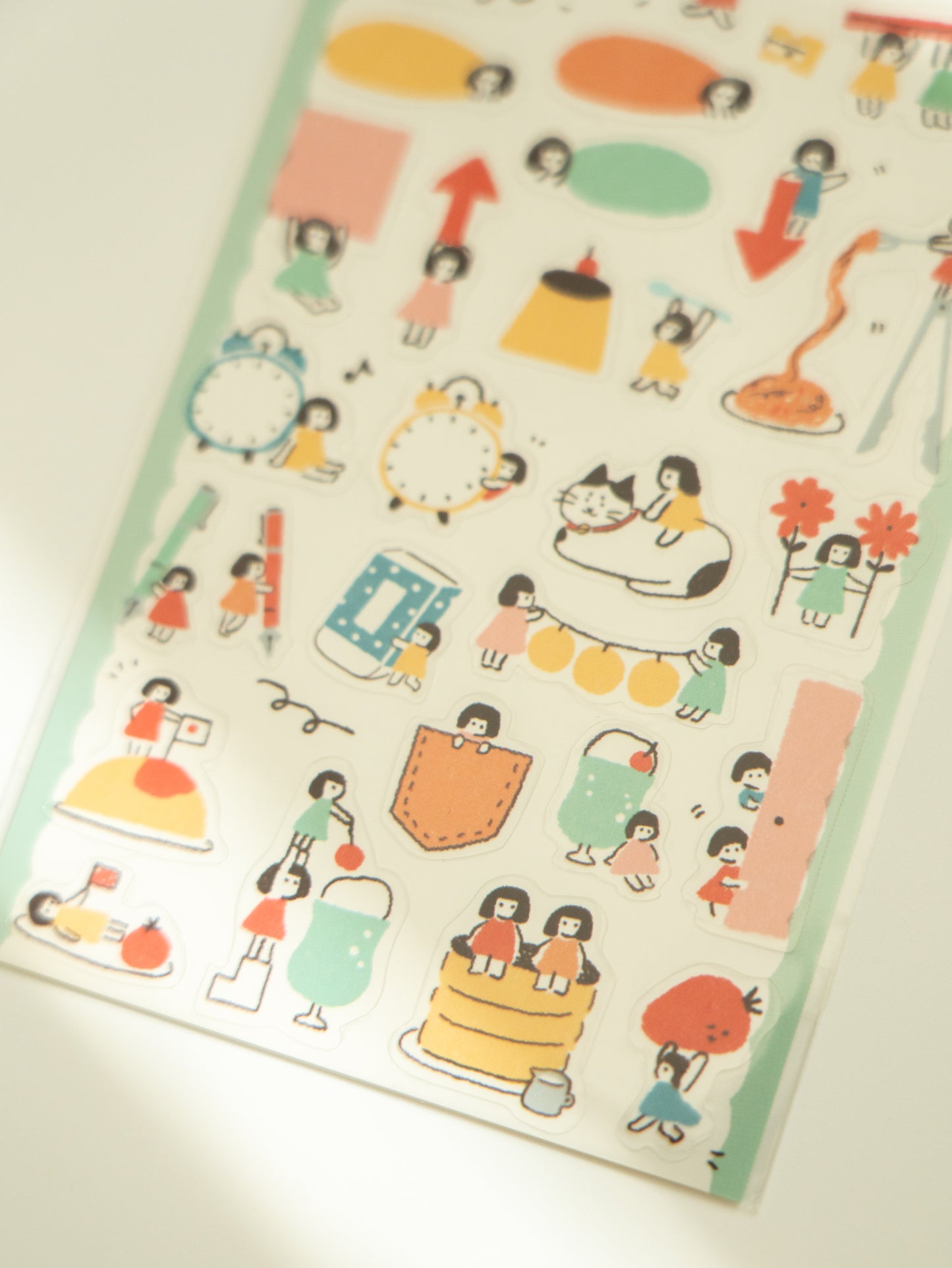 Furukawa Shiko Watashi-Biyori Daily Sticker Sheet: Little Helpers