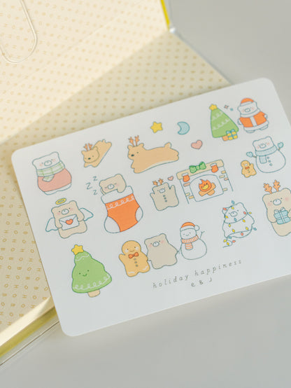 Holiday Happiness Sticker Sheet