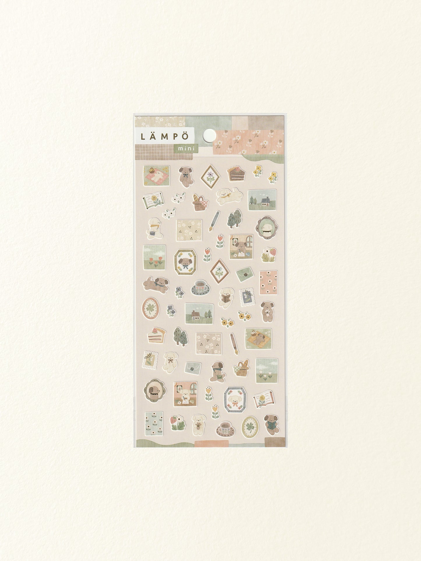 Mind Wave Lämpö Mini Sticker Sheet: Dog and Early Afternoon