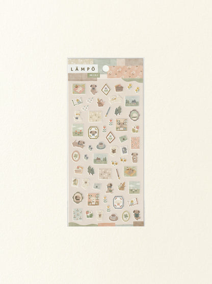 Mind Wave Lämpö Mini Sticker Sheet: Dog and Early Afternoon
