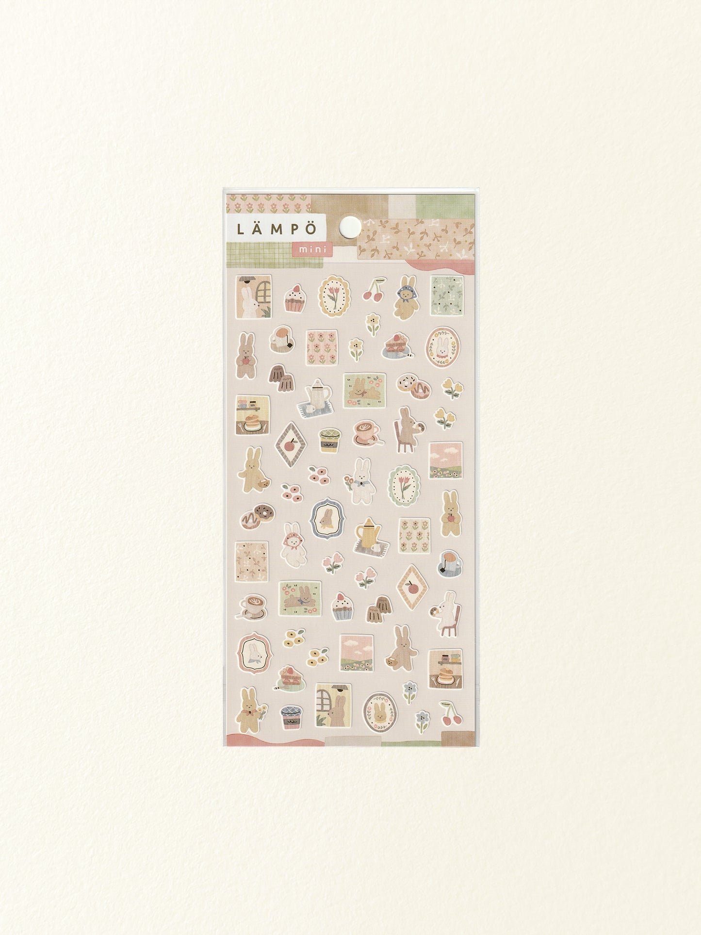 Mind Wave Lämpö Mini Sticker Sheet: Rabbit and Dusk
