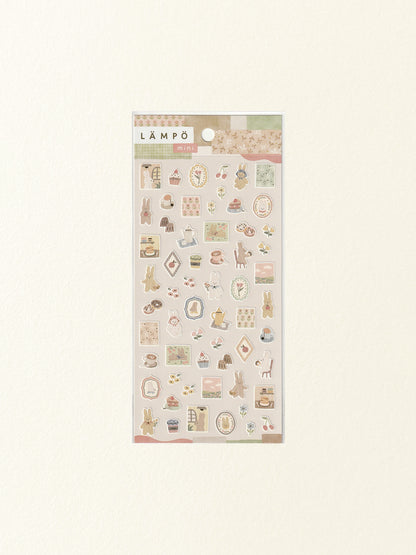 Mind Wave Lämpö Mini Sticker Sheet: Rabbit and Dusk