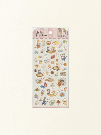 Mind Wave Little Kitchen Sticker Sheet: Confectionery Shop