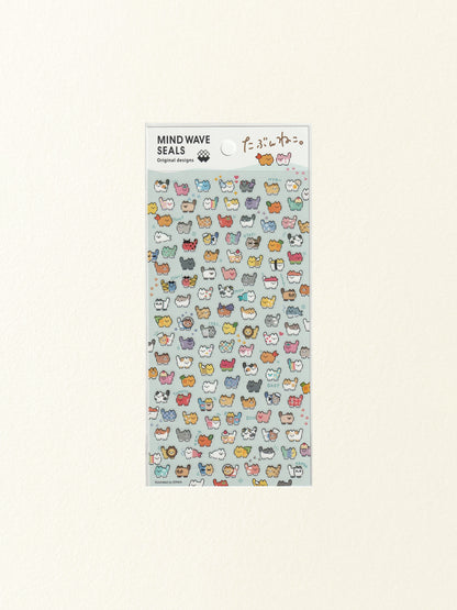 Mind Wave Sticker Sheet: Maybe a Cat