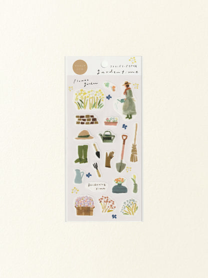 Miki Tamura Washi Sticker Sheet: Garden Time
