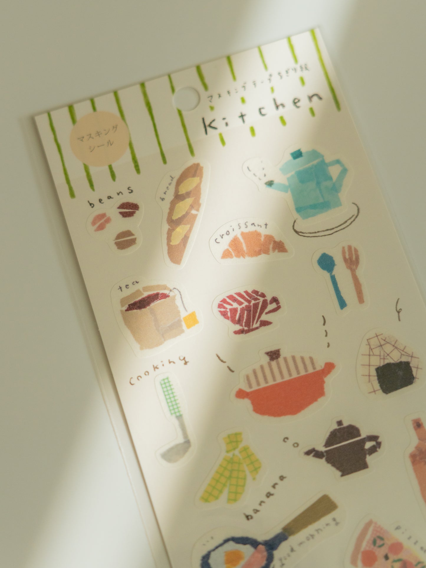 Miki Tamura Washi Sticker Sheet: Kitchen