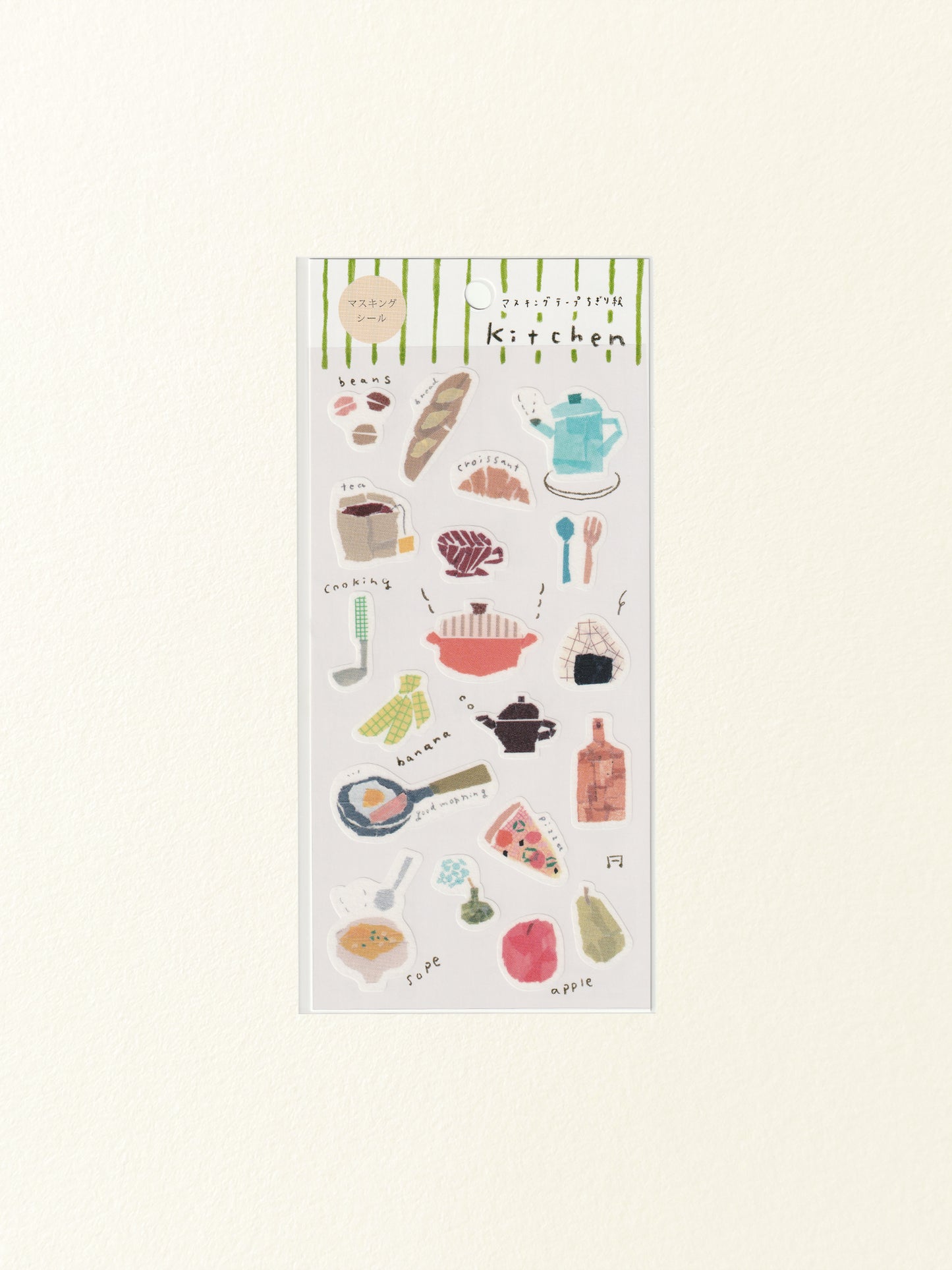 Miki Tamura Washi Sticker Sheet: Kitchen