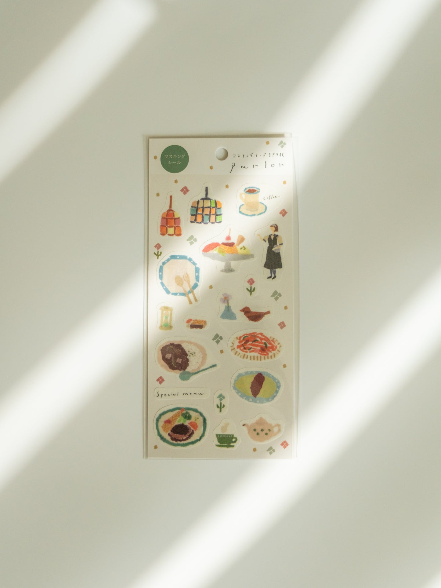 Miki Tamura Washi Sticker Sheet: Parlor