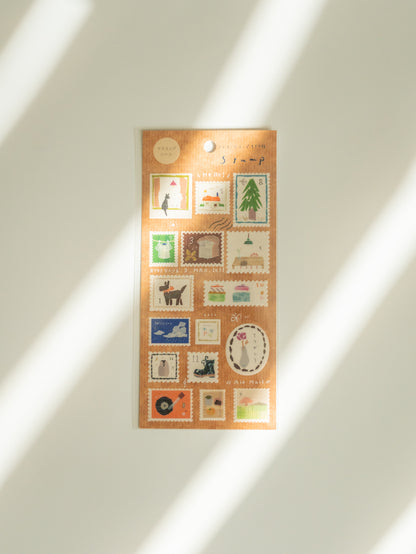 Miki Tamura Washi Sticker Sheet: Stamp
