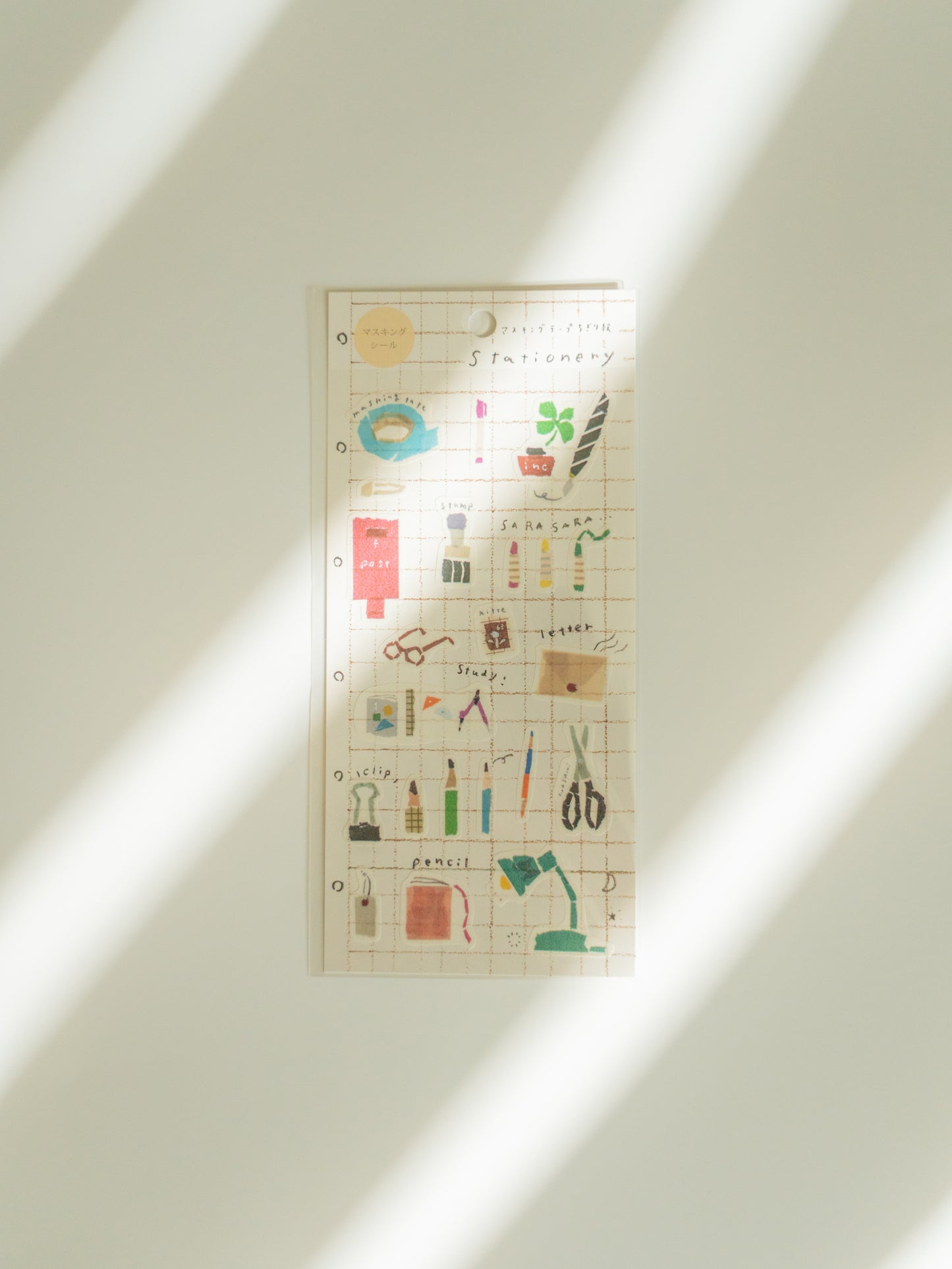 Miki Tamura Washi Sticker Sheet: Stationery