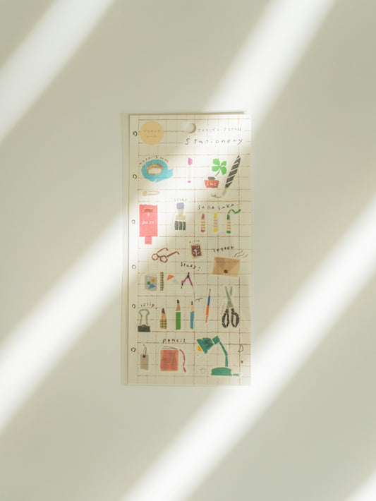 Miki Tamura Washi Sticker Sheet: Stationery