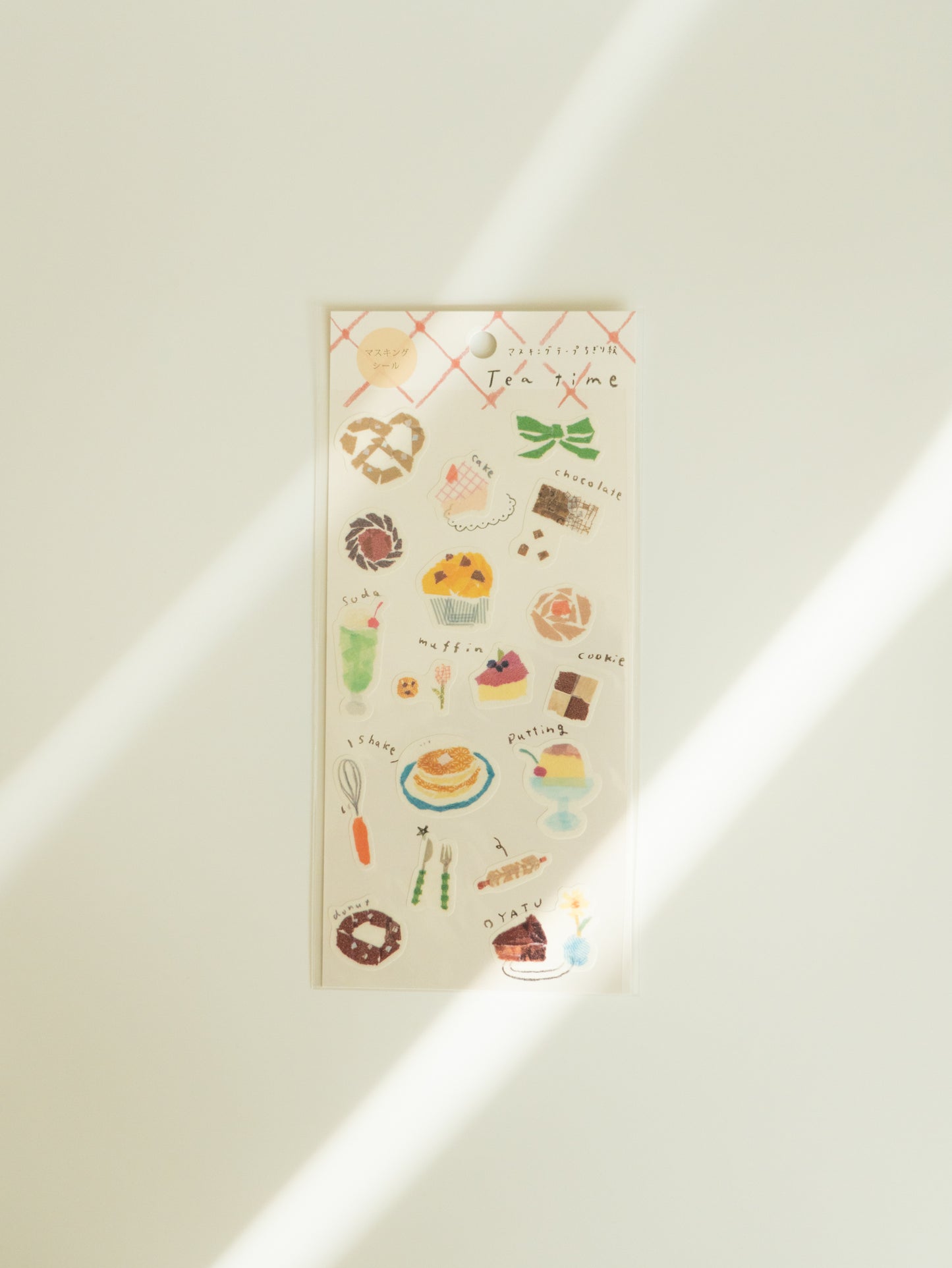 Miki Tamura Washi Sticker Sheet: Tea Time