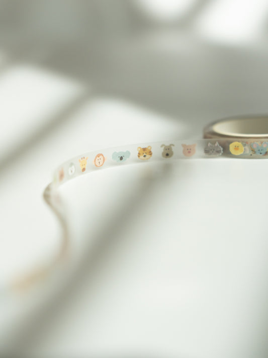 Mind Wave Hokkori Clear Tape: Animal