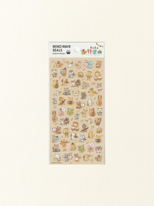 Mind Wave Sticker Sheet: Mini Mini March