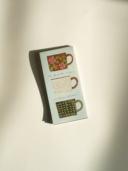My Favorite Mugs Memo Pad