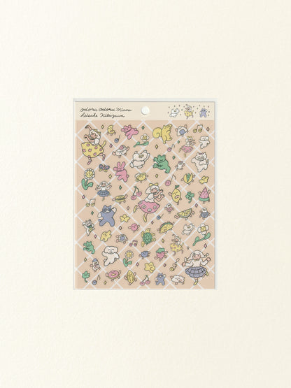 Dance Dance Everybody | Odoru Odoru Minna Sticker Sheet