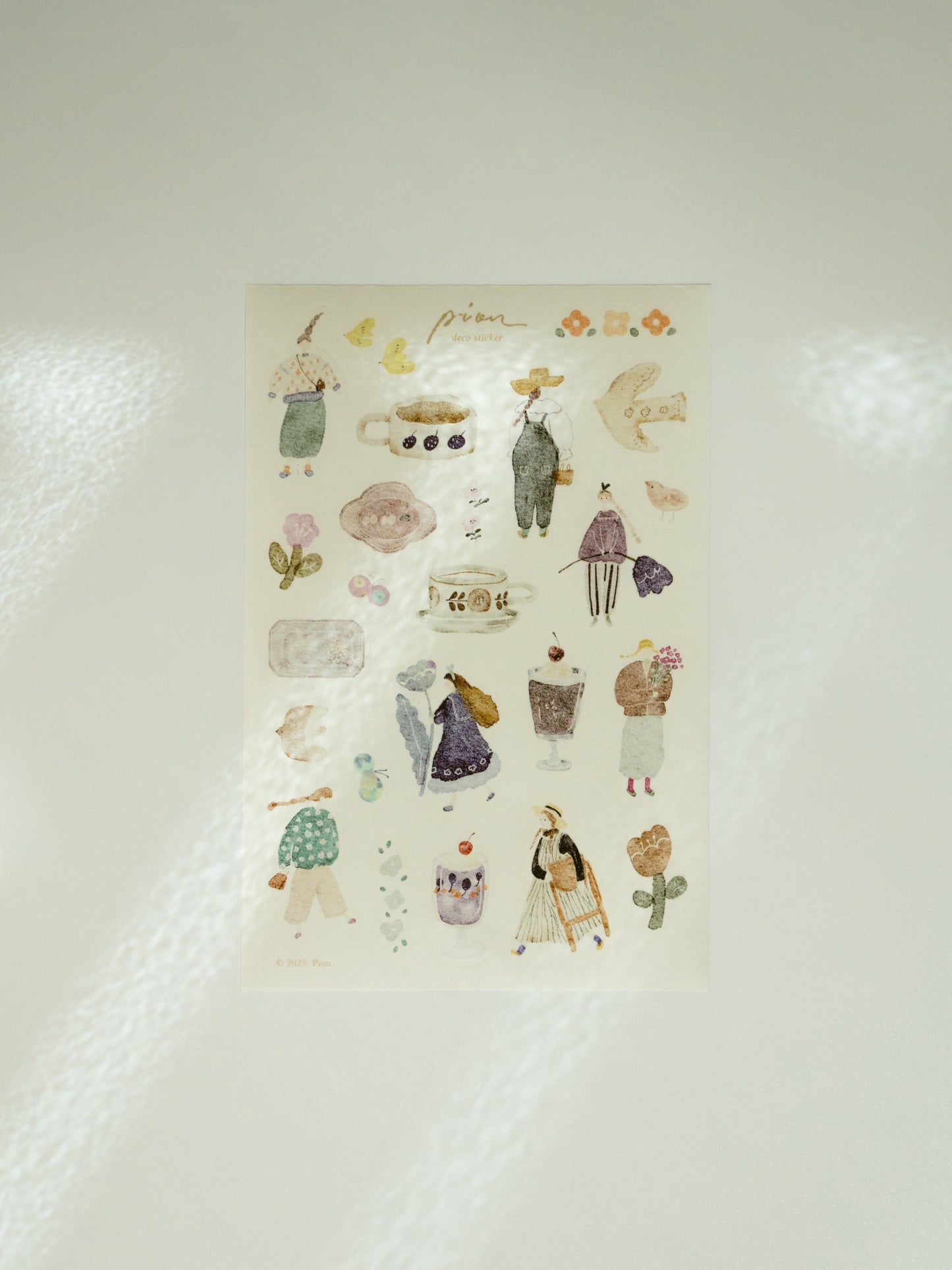 Pion Washi Sticker Sheet: Artsy