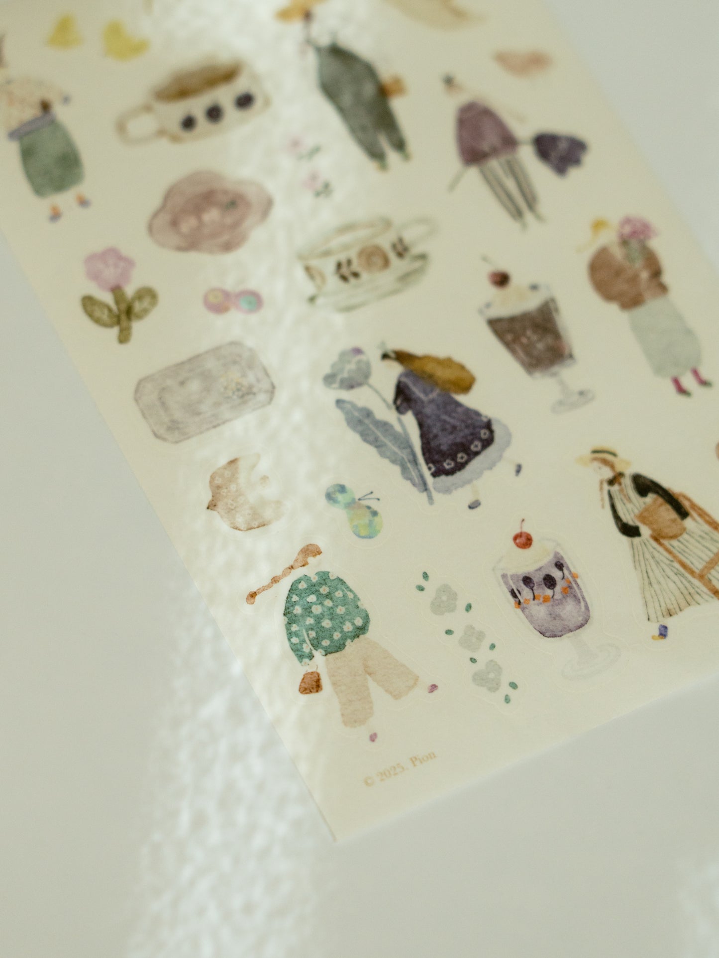 Pion Washi Sticker Sheet: Artsy