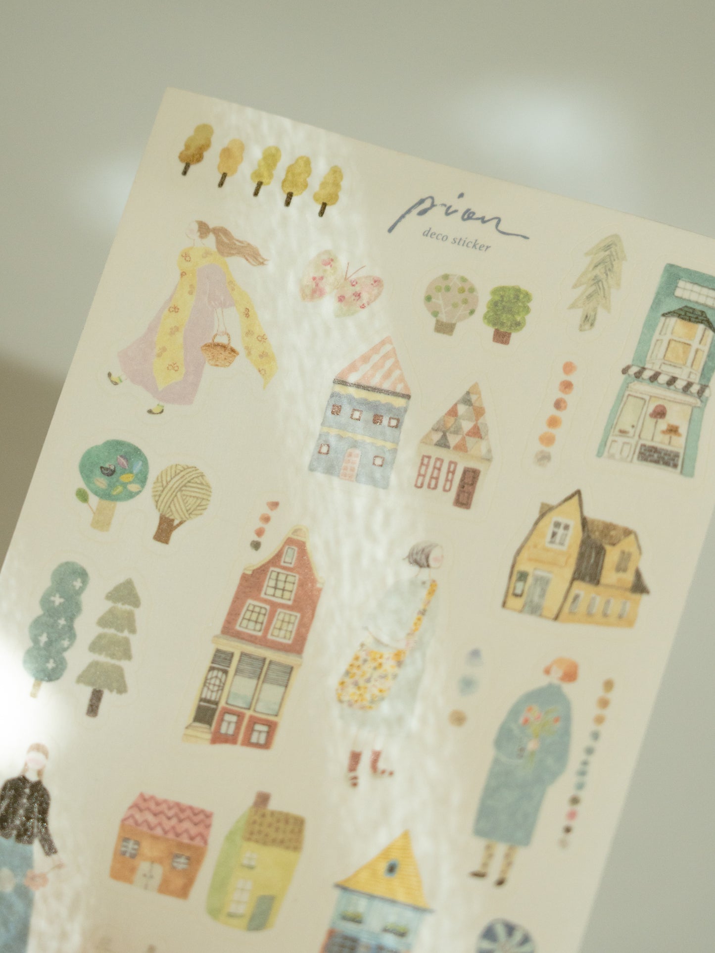 Pion Washi Sticker Sheet: Walk