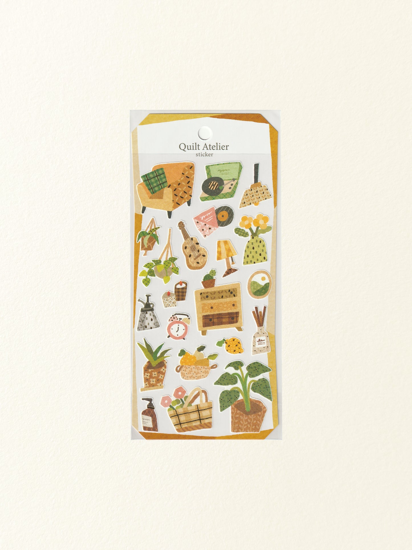 Mind Wave Quilt Atelier Sticker Sheet: Favorite Room