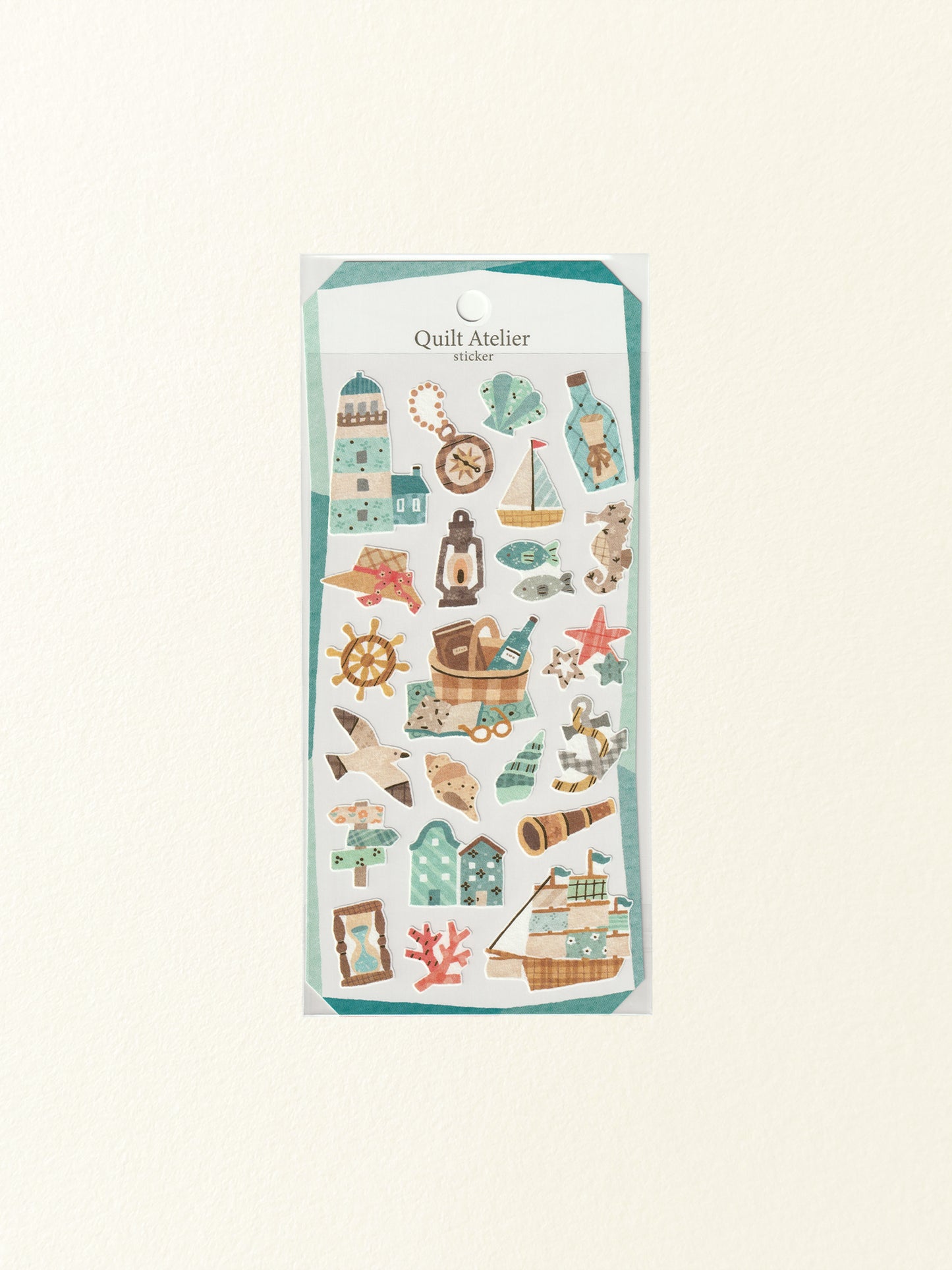 Mind Wave Quilt Atelier Sticker Sheet: Port Town
